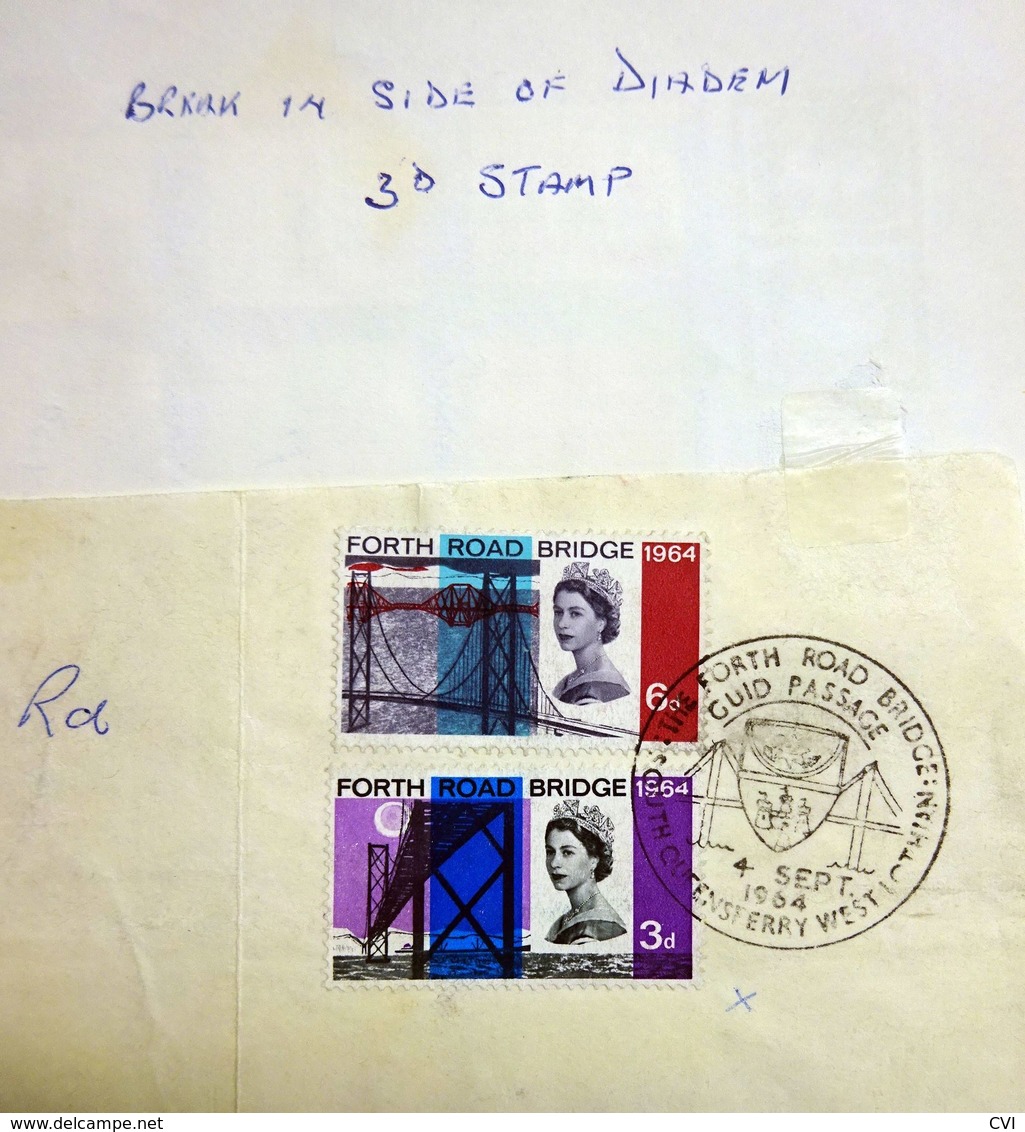 GB QEII 1952 - 1971 Pre-Decimal Selection, Errors, Postal Strike Covers, Letter from Stanley Gibbons, etc.