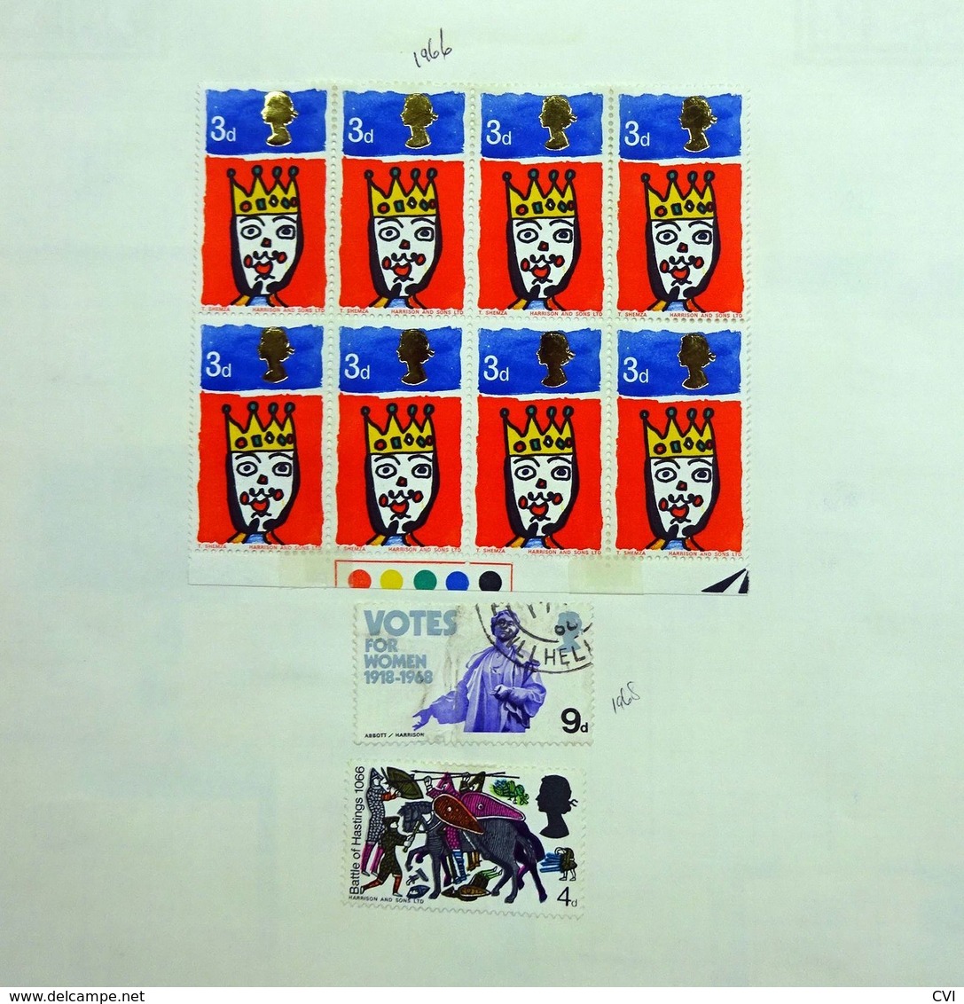 GB QEII 1952 - 1971 Pre-Decimal Selection, Errors, Postal Strike Covers, Letter from Stanley Gibbons, etc.