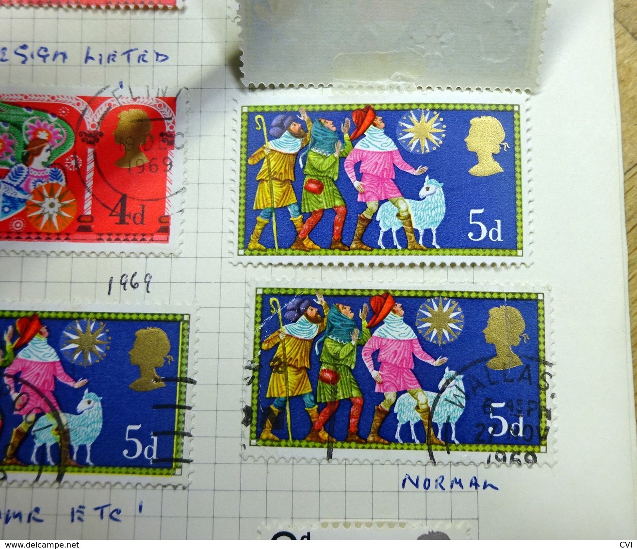 GB QEII 1952 - 1971 Pre-Decimal Selection, Errors, Postal Strike Covers, Letter from Stanley Gibbons, etc.