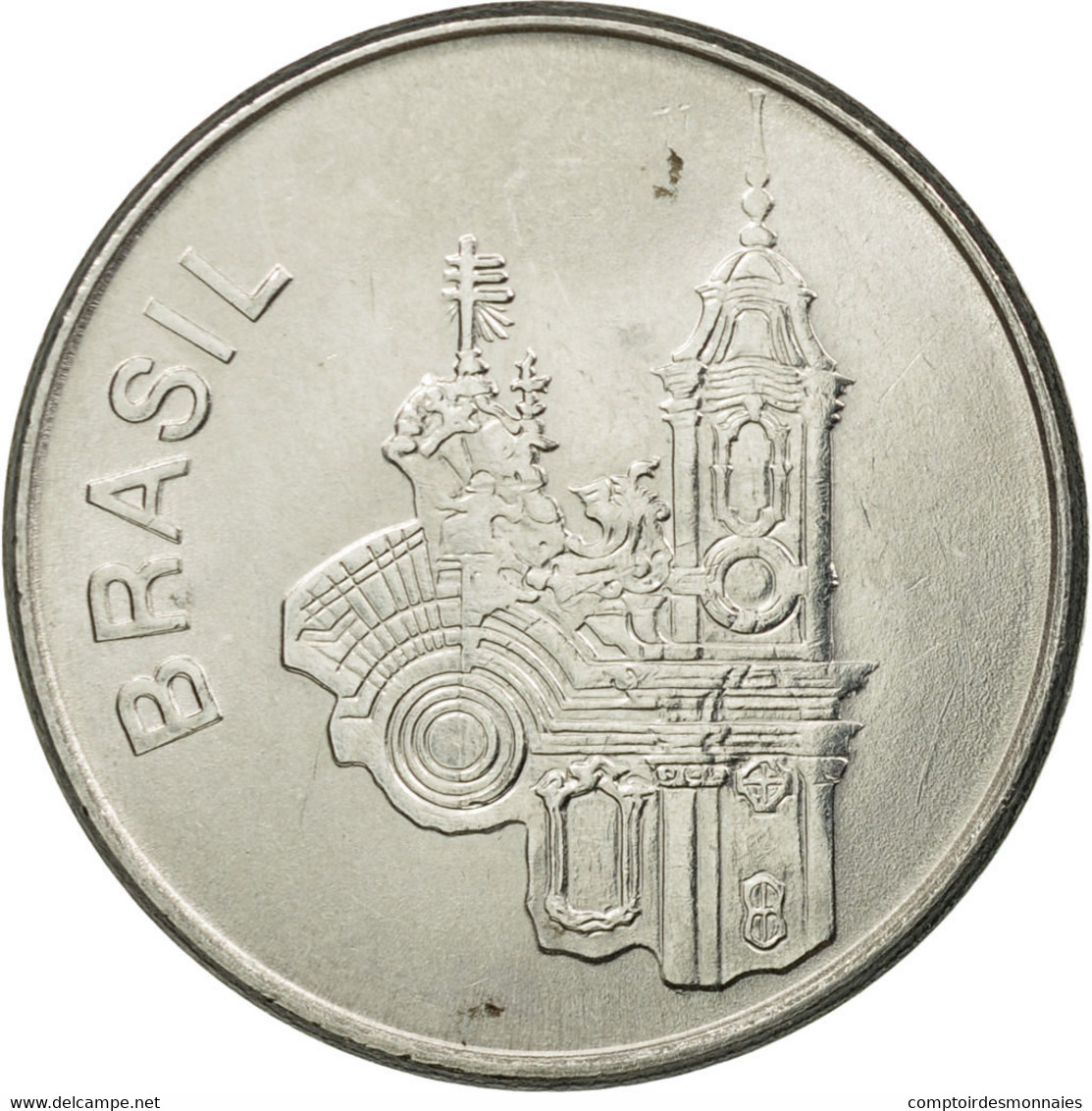 Monnaie, Brésil, 20 Cruzeiros, 1984, TTB, Stainless Steel, KM:593.1 - Brazilië