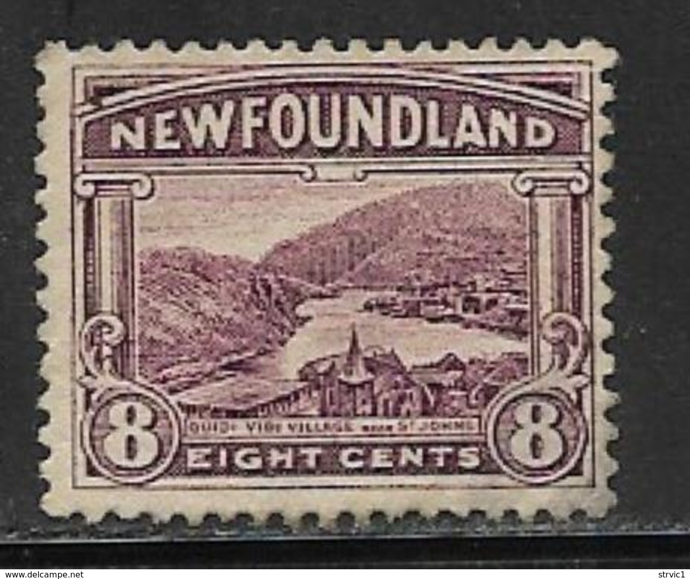 Newfoundland, Scott # 137 Used Quidi Vidi, Near St. Johns, 1923 - 1908-1947