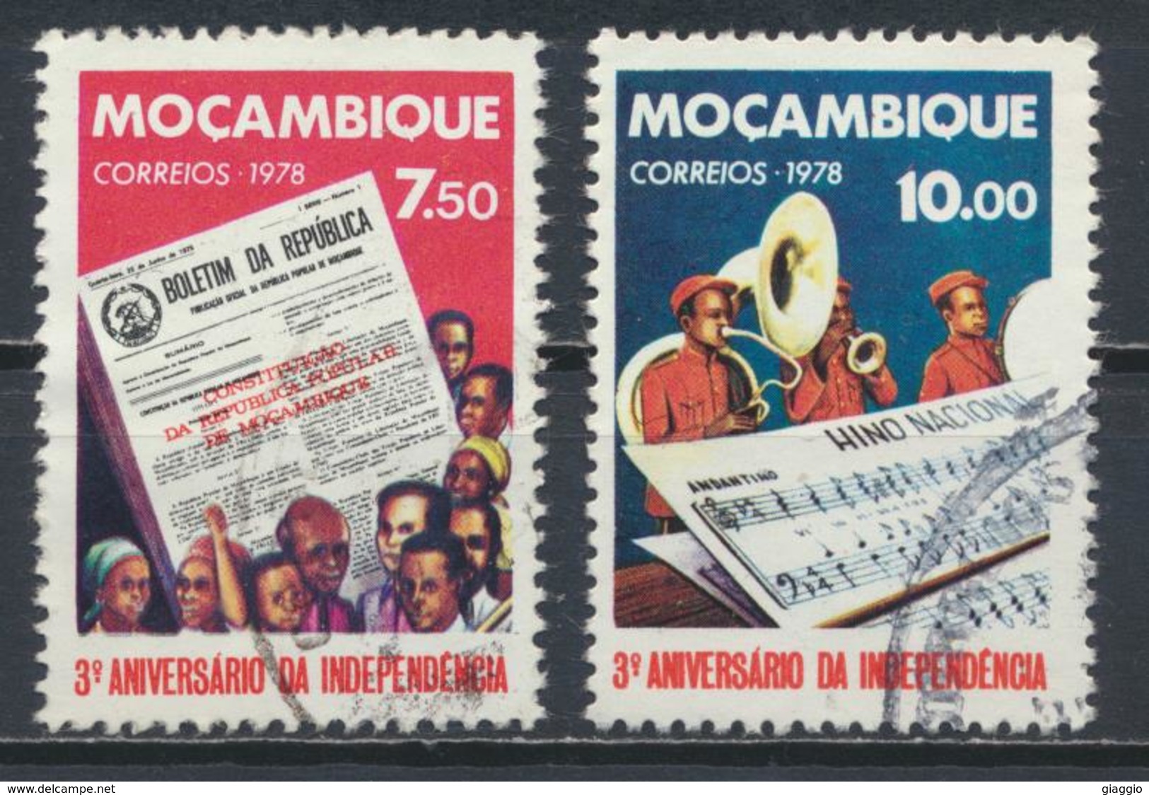 °°° MOZAMBIQUE MOZAMBICO - Y&T N°660/61 - 1978 °°° - Mozambico