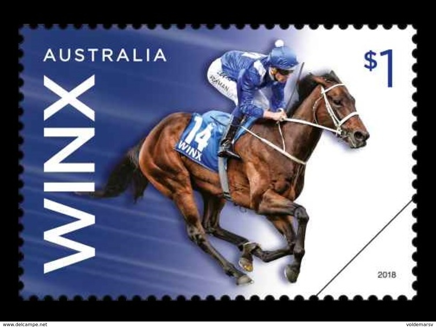 Australia 2018 Mih. 4829 Fauna. Horse Winx MNH ** - Neufs