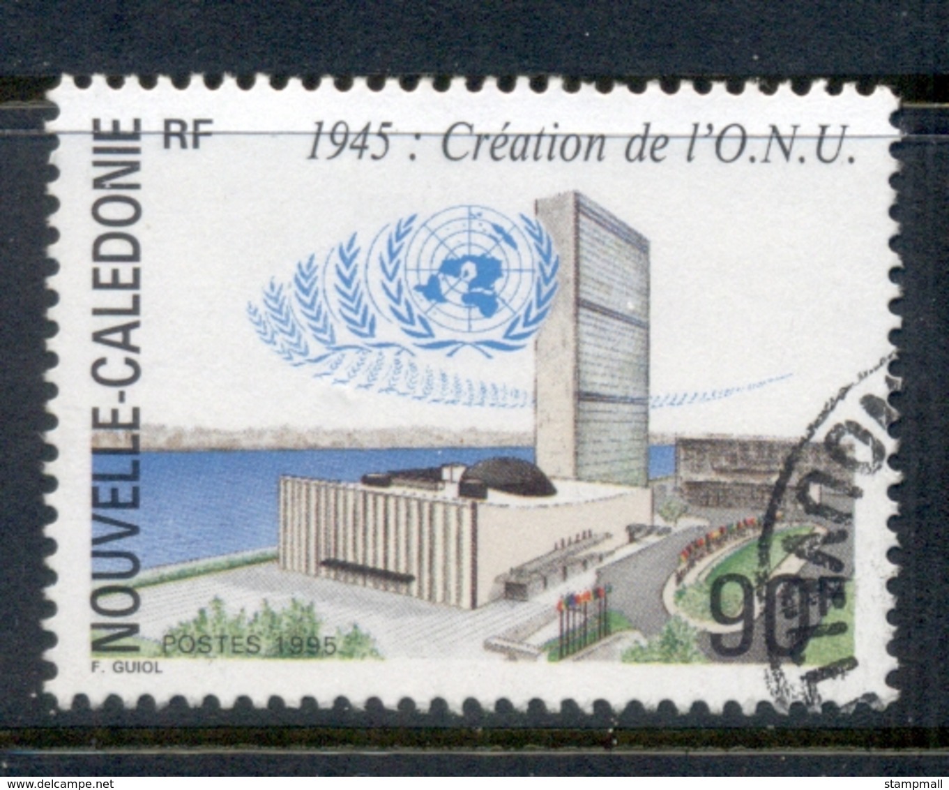 New Caledonia 1995 UN 50th Anniversary FU - Used Stamps