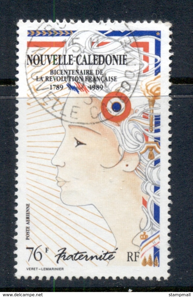 New Caledonia 1989 French Revolution Bicentenary 76f FU - Oblitérés