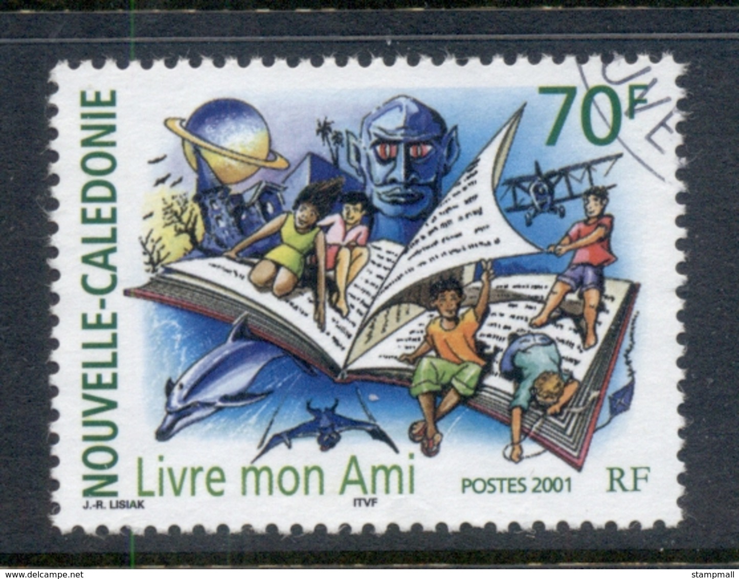 New Caledonia 2001 Literacy Campaign FU - Oblitérés