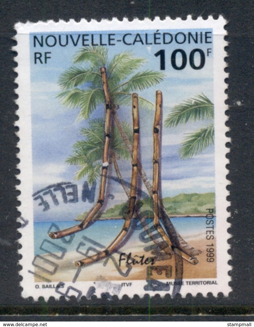 New Caledonia 1999 Musical Instruments 100f FU - Used Stamps