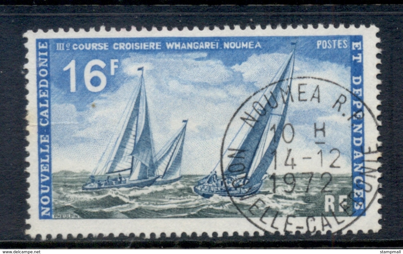New Caledonia 1971 Sailing Yachts FU - Used Stamps
