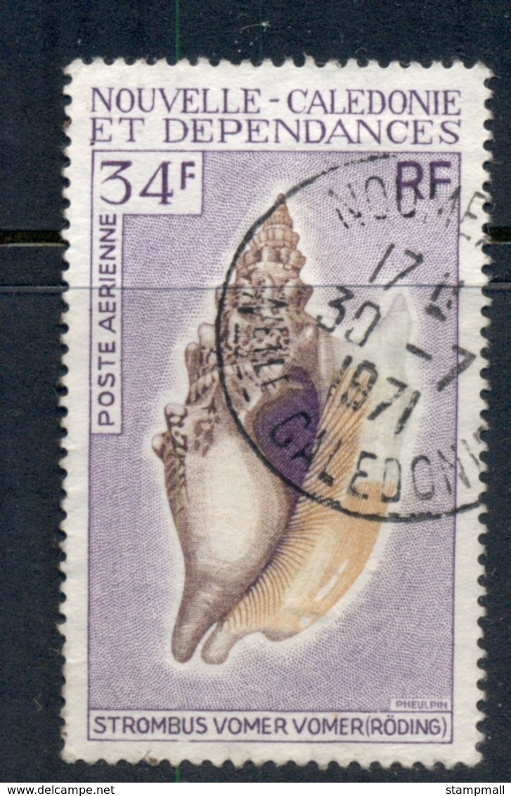 New Caledonia 1970 Shells 33f FU - Used Stamps