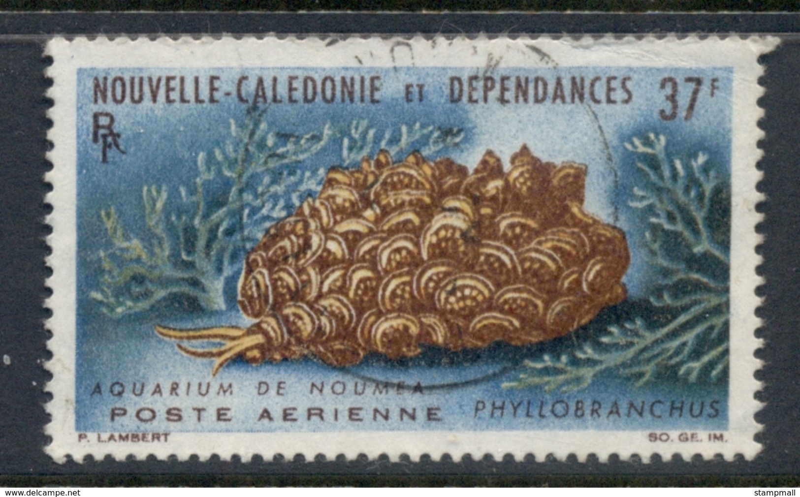 New Caledonia 1964 Noumea Aquarium 37f FU - Gebraucht