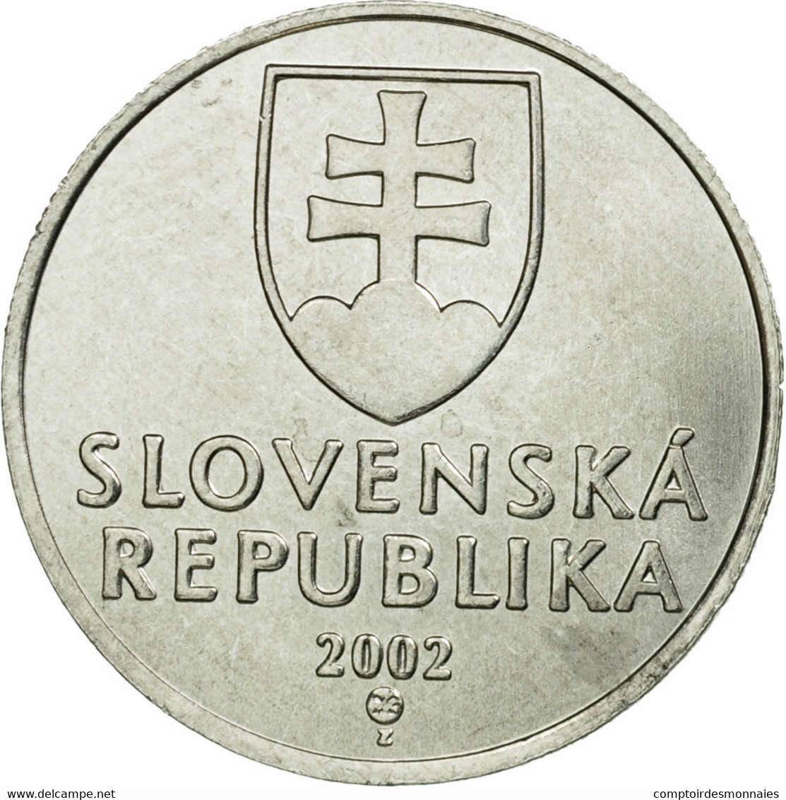 Monnaie, Slovaquie, 20 Halierov, 2002, SPL, Aluminium, KM:18 - Slovaquie