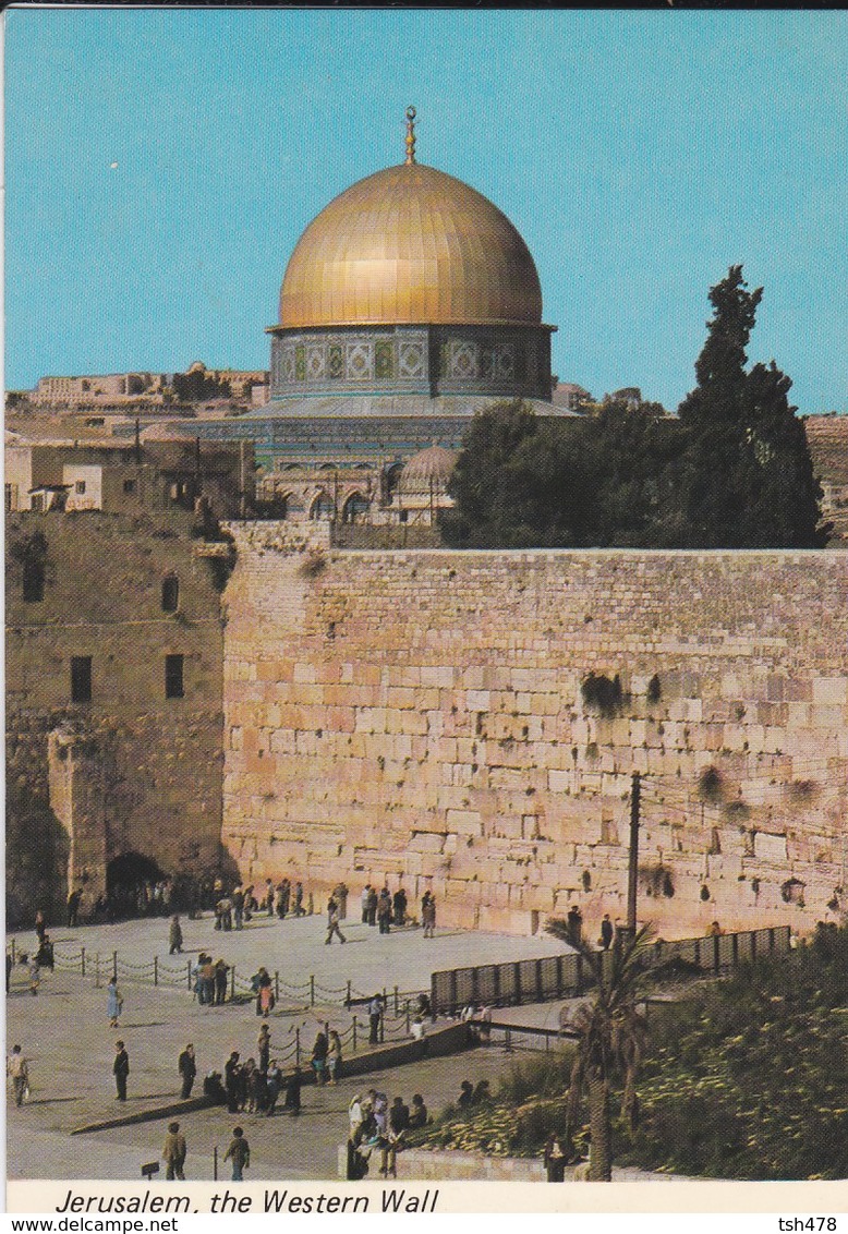 ISRAEL---JERUSALEM---the Western Wall--voir 2 Scans - Israel