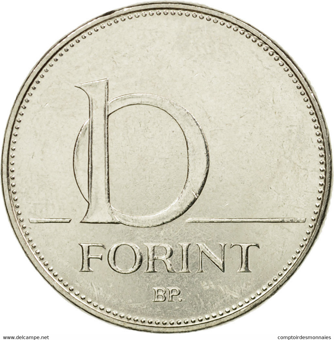 Monnaie, Hongrie, 10 Forint, 2003, Budapest, SUP, Copper-nickel, KM:695 - Hongrie