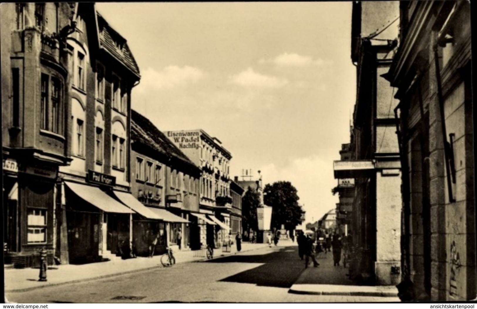 Cp Fürstenberg An Der Havel, Wilhelm Pieck Straße, G. Paul Krüger - Sonstige & Ohne Zuordnung