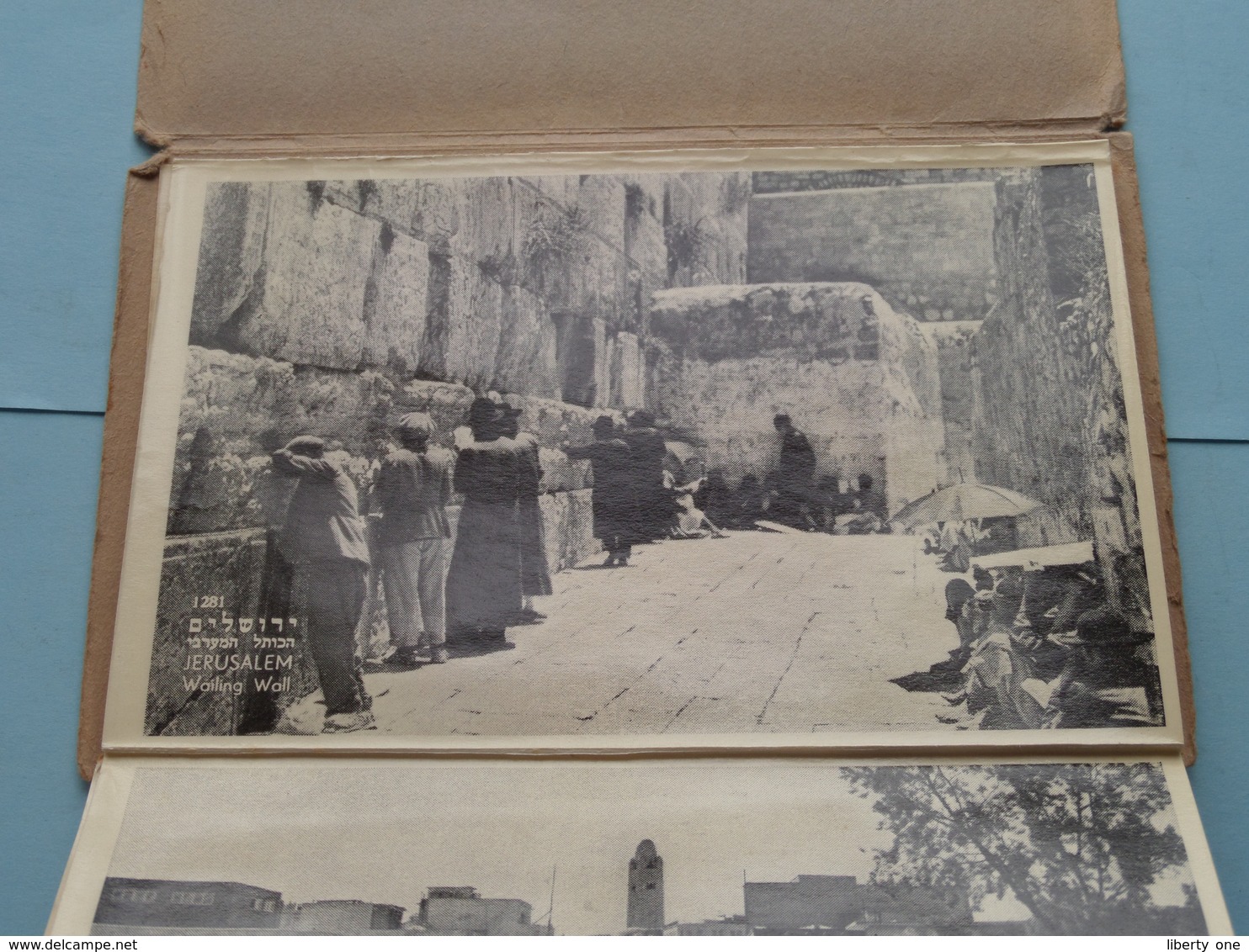 Beste Regards From JERUSALEM ( Copyright PALPHOT - Printed In Israel ) 10 OLD Views ( See Stamps / Voir Photo ) ! - Israel