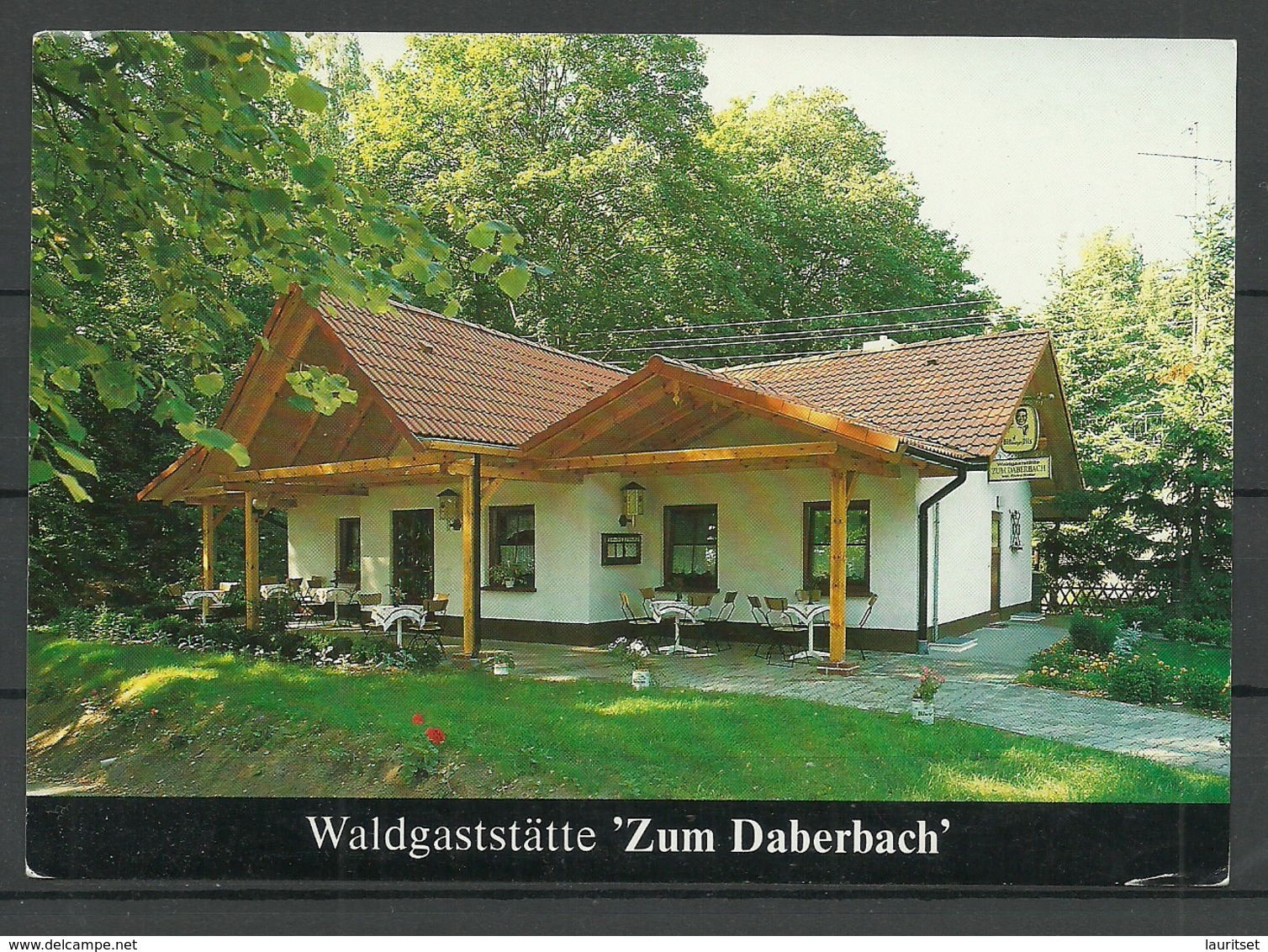 Deutschland Waldgaststätte Zum Daberbach Wittstock Dosse Gesendet 1993 Mit Briefmarke - Wittstock