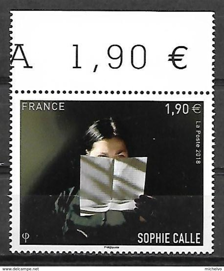 France 2018 - Yv N° 5272 ** - Sophie Calle - Unused Stamps