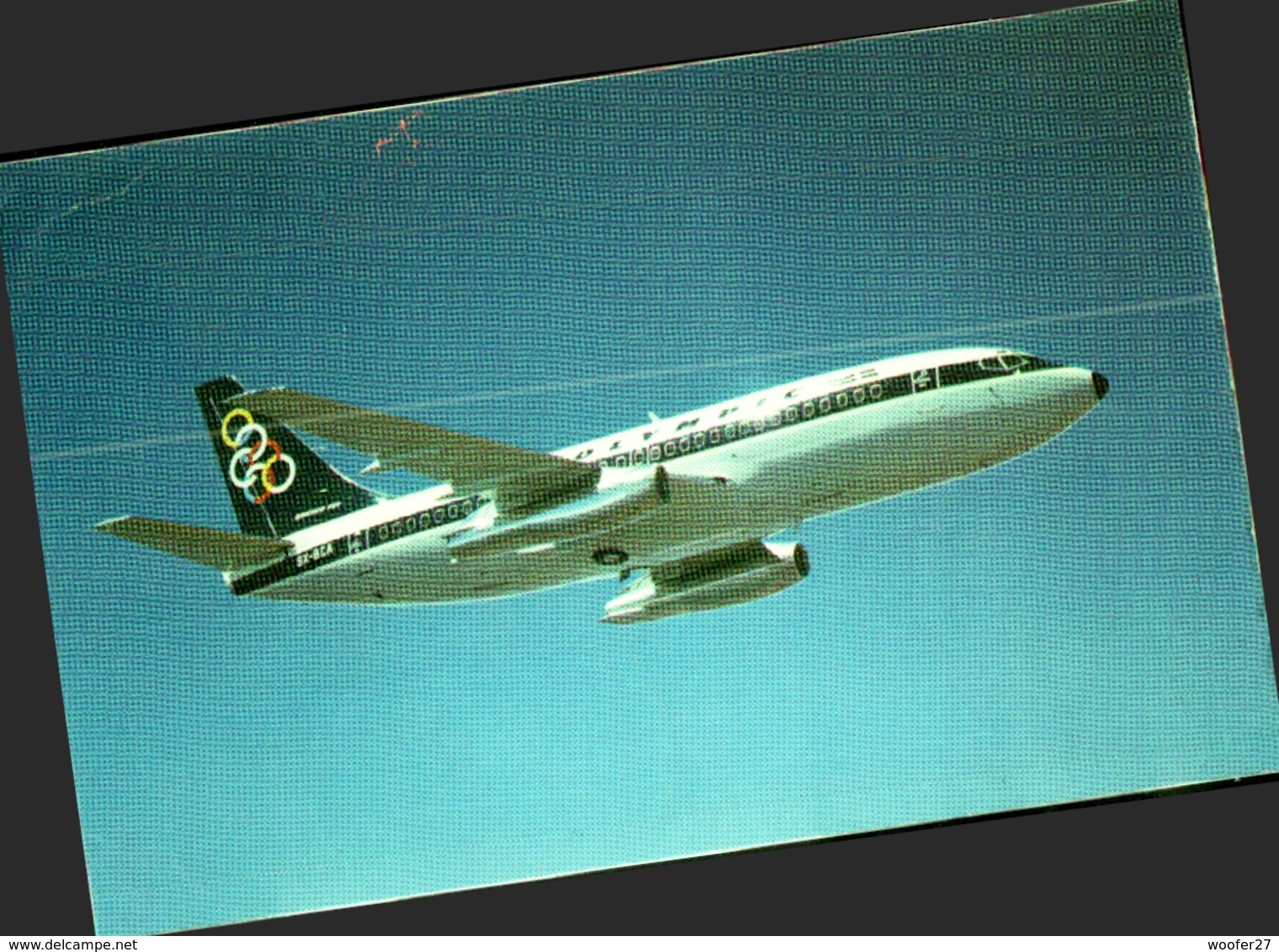 AVION , OLYMPIC AIRWAYS  , BOEING 737 - 200 - 1946-....: Moderne