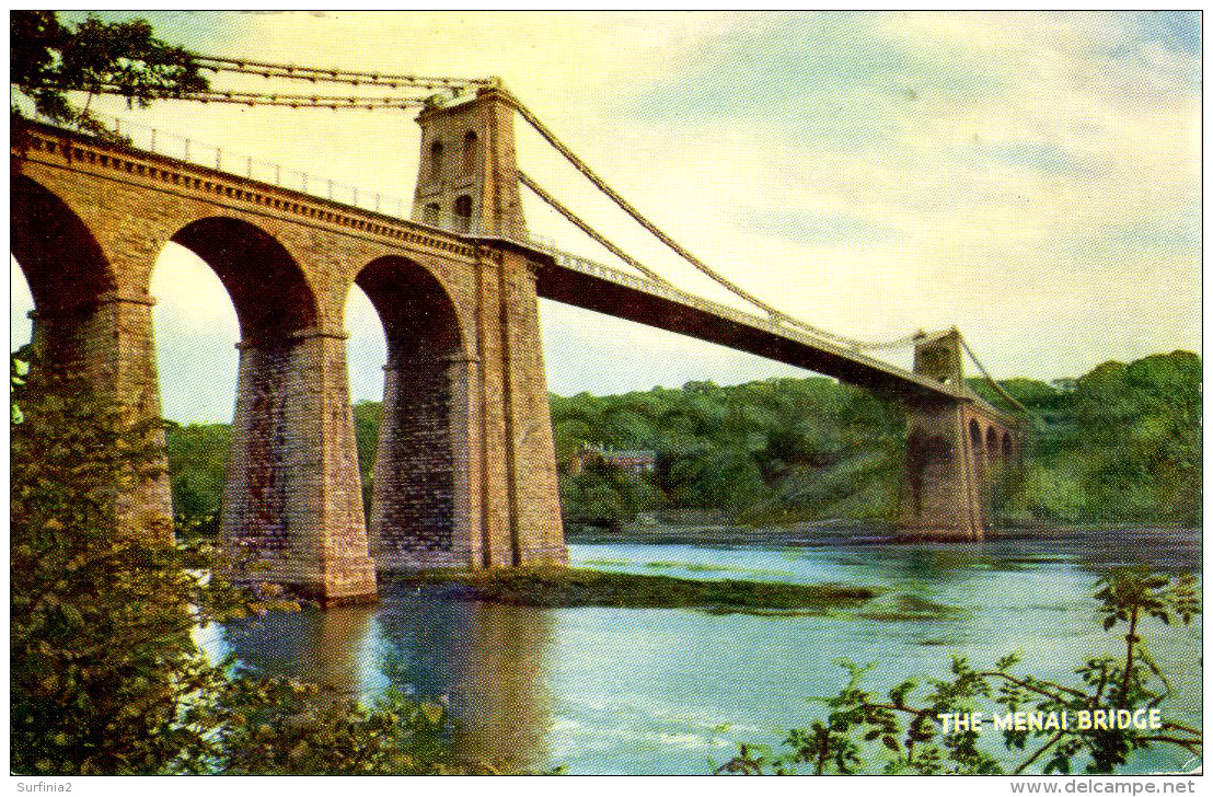 ANGLESEY - THE MENAI BRIDGE Ang69 - Anglesey