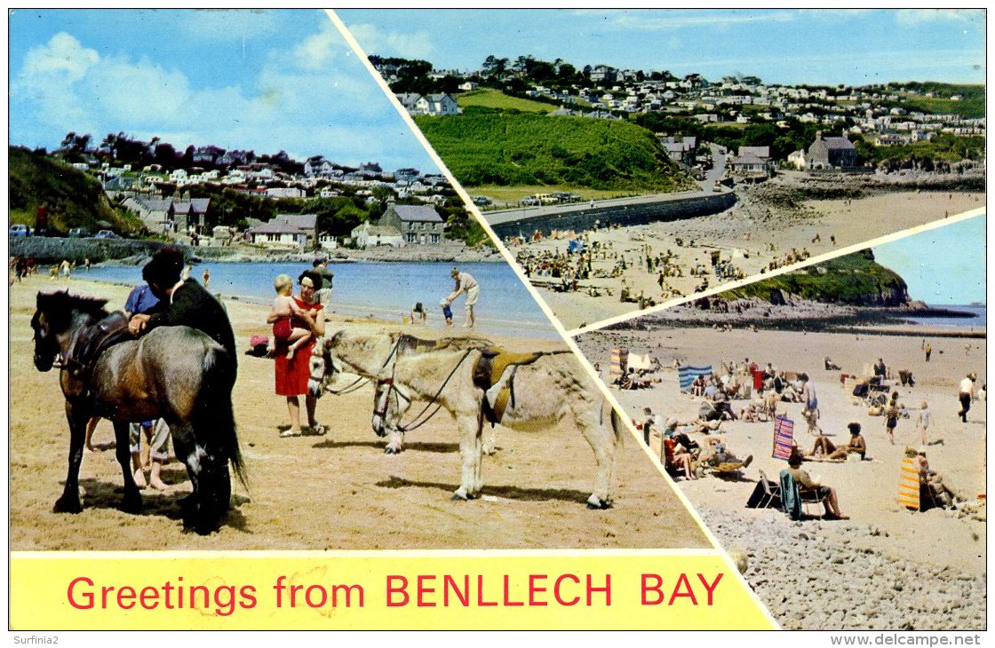 ANGLESEY - GREETINGS FROM BENLLECH BAY Ang106 - Anglesey
