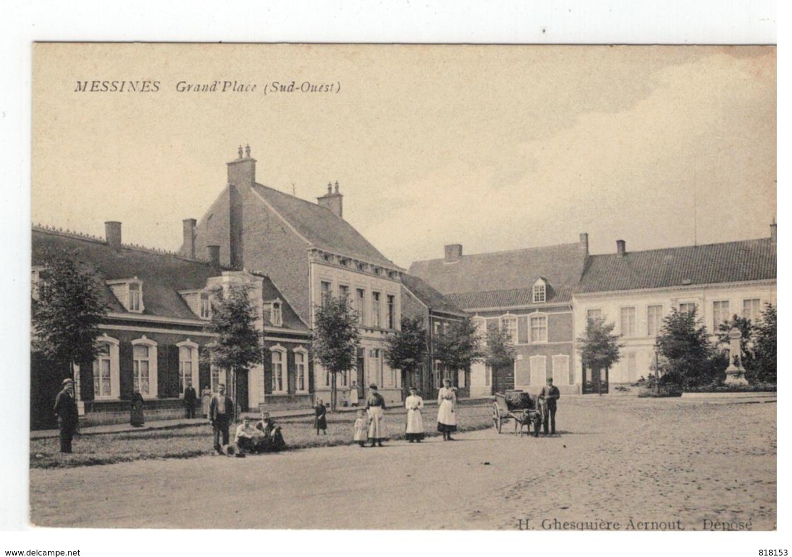 MESSINES  Grand'Place (Sud-Ouest) - Messines - Mesen