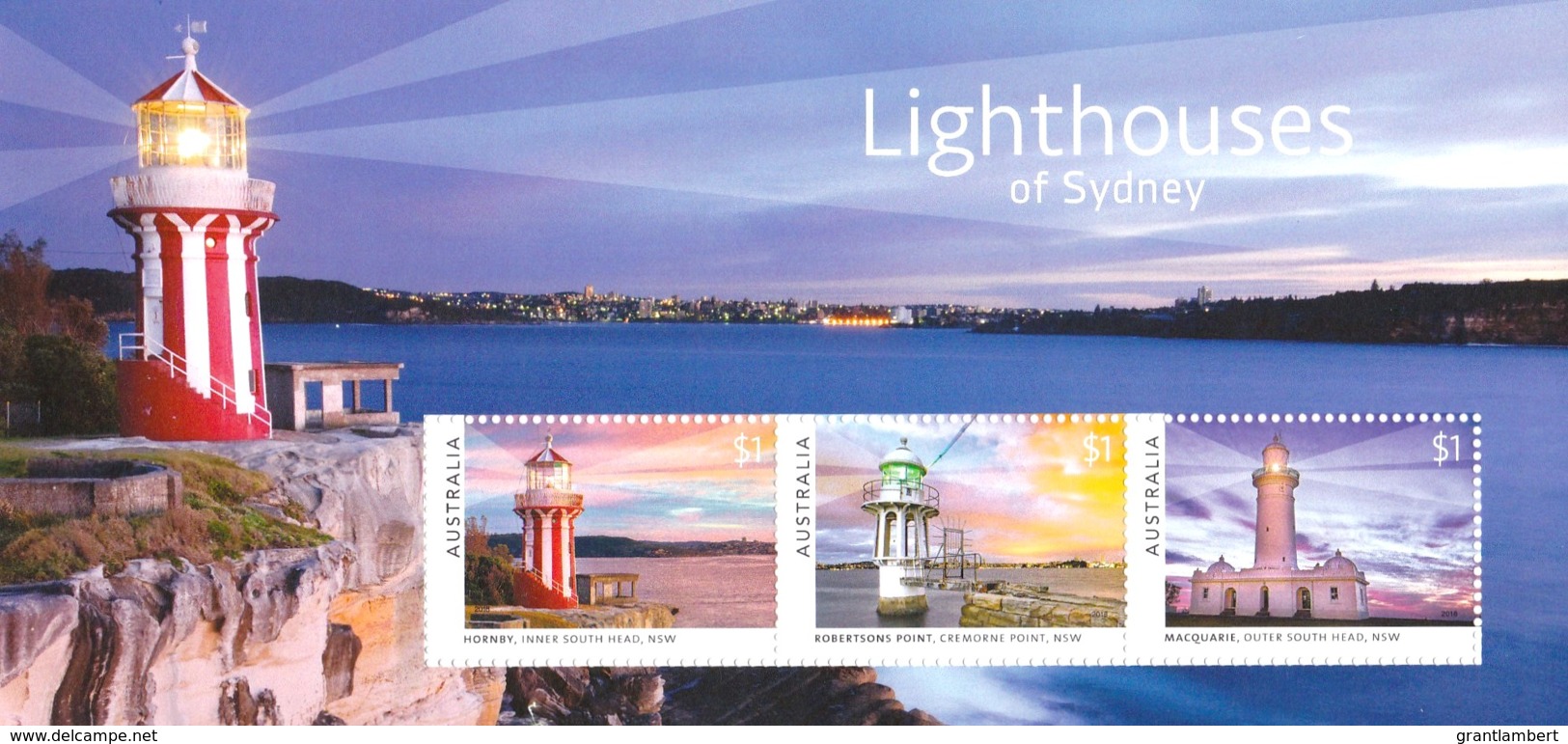 Australia 2018 Lighthouses Of Sydney Minisheet MNH - Mint Stamps