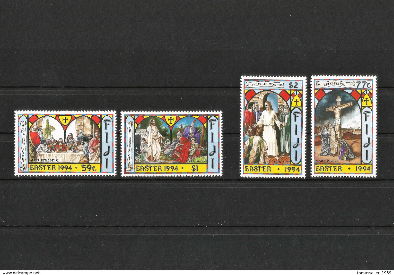 Fiji - Fidji 1994 , Scenes Of Christs Passion - MNH - Fiji (1970-...)