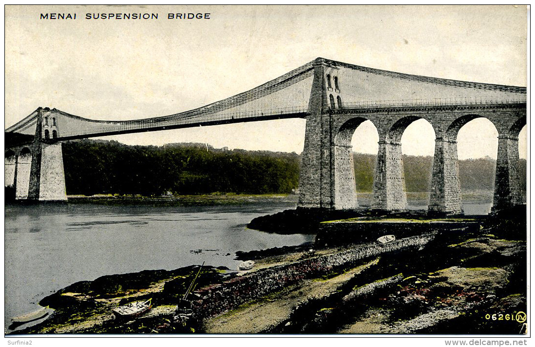 ANGLESEY - MENAI SUSPENSION BRIDGE Ang68 - Anglesey