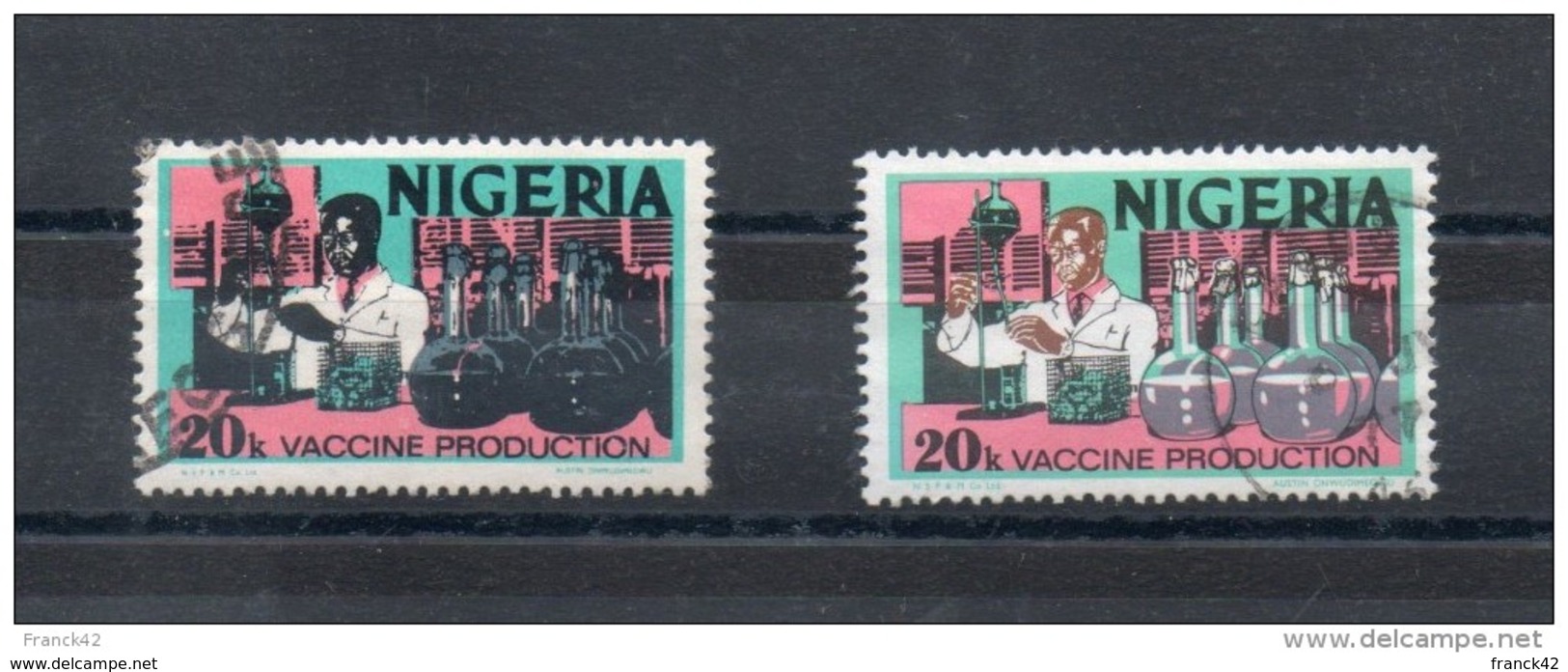 Nigeria. Production De Vaccins - Nigeria (1961-...)