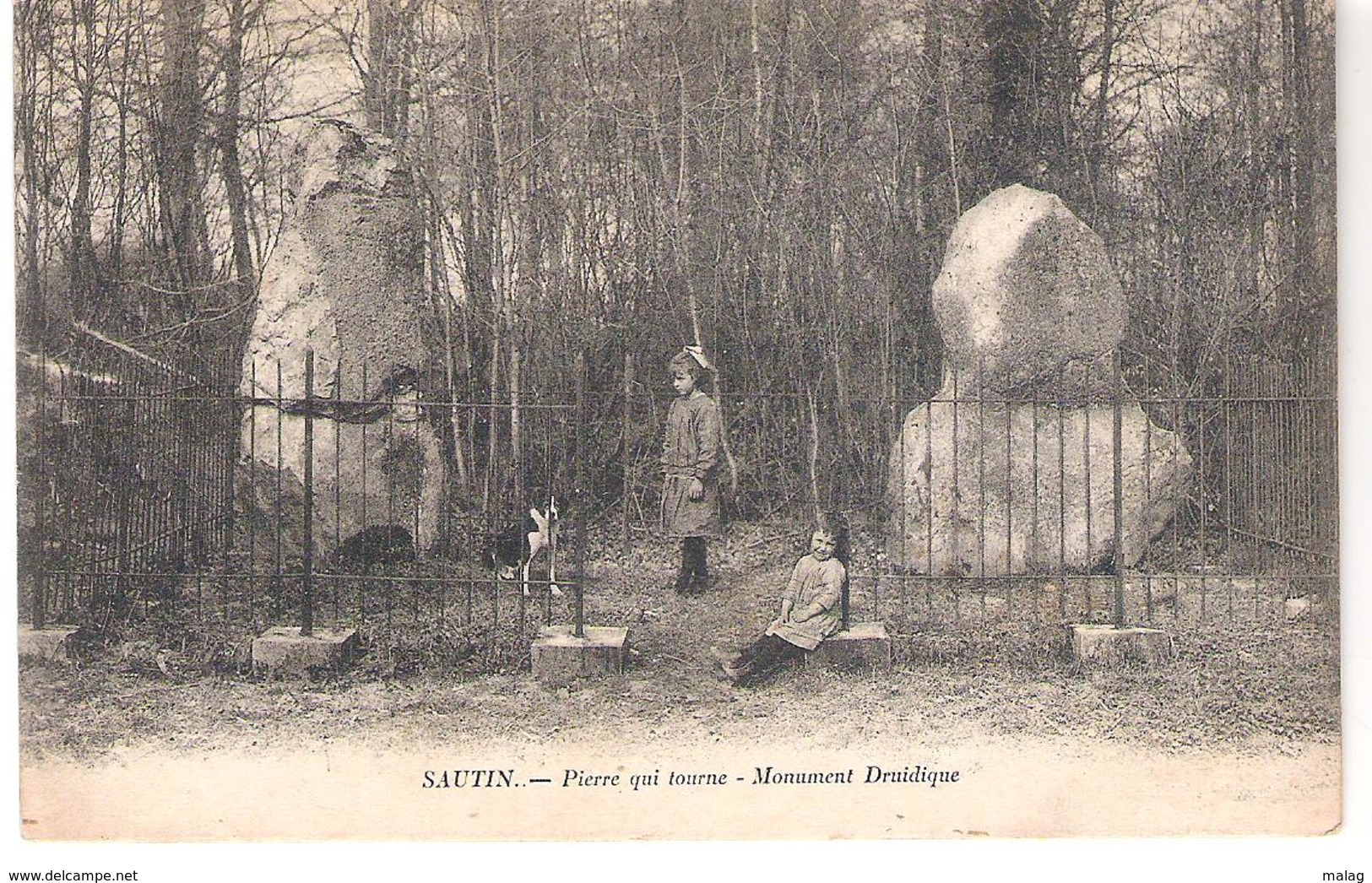 Sautin  Pierre Qui Tourne - Monument Druidique - Sivry-Rance