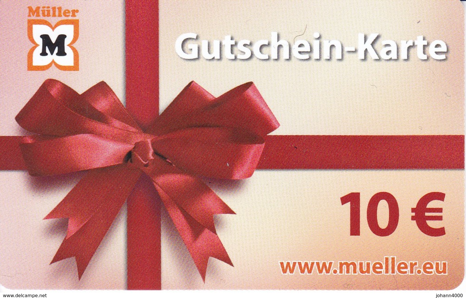 Geschenkkarte Müller Gift - Gift Cards