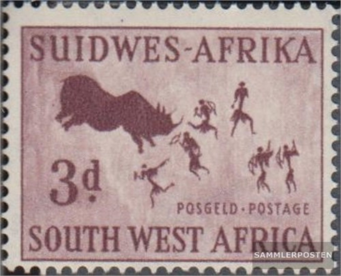 Namibia - Südwestafrika 281 MNH 1954 Petroglifi - Africa Del Sud-Ovest (1923-1990)