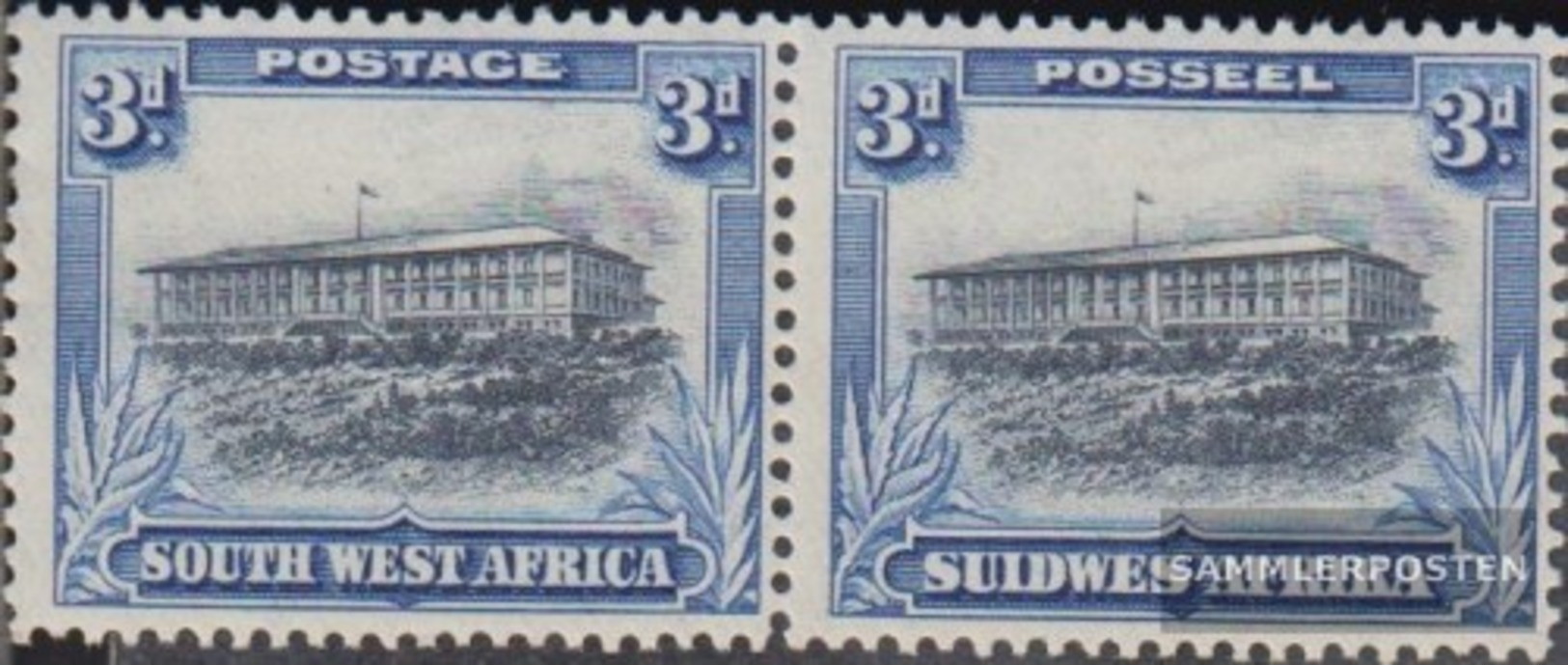 Namibia - Südwestafrika 146-147 Waagerechtes Paar Postfrisch 1931 Landesmotive - Südwestafrika (1923-1990)