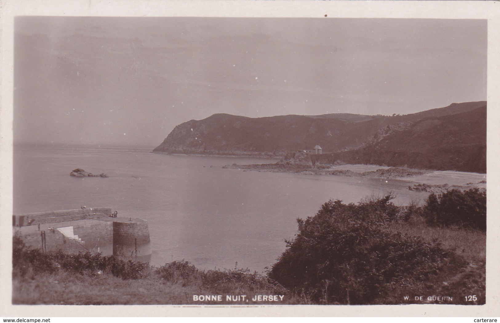 Cpa,ile De La Manche,island Of Jersey,montorgueil Castle,un Paradis Naturel,CARTE PHOTO - Autres & Non Classés