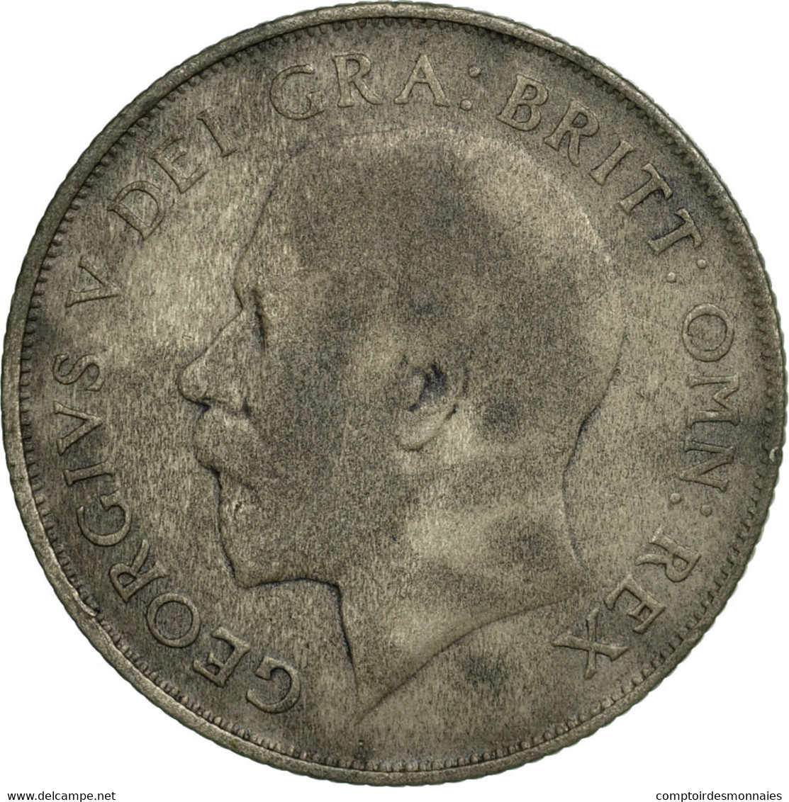 Monnaie, Grande-Bretagne, George V, Shilling, 1922, B+, Argent, KM:816a - I. 1 Shilling