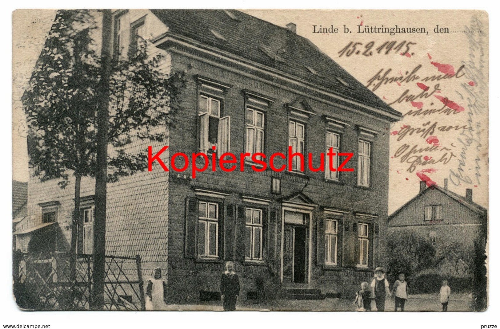 Linde Bei Lüttringhausen / Remscheid 1915 - Nach Offenburg Und Zurück - Remscheid