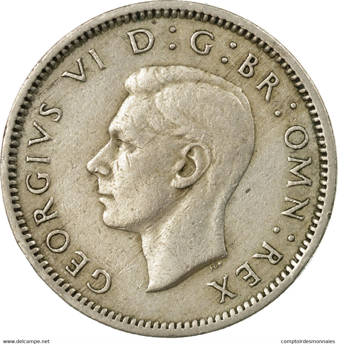 Monnaie, Grande-Bretagne, George VI, 6 Pence, 1949, TTB, Copper-nickel, KM:875 - H. 6 Pence