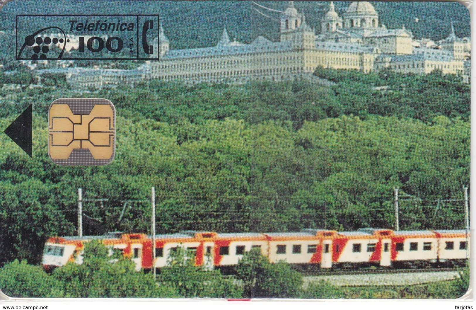 TARJETA DE ESPAÑA DEL TREN DE CERCANIAS DE TIRADA 3000  NUEVA-MINT (TRAIN-ZUG) - Trenes