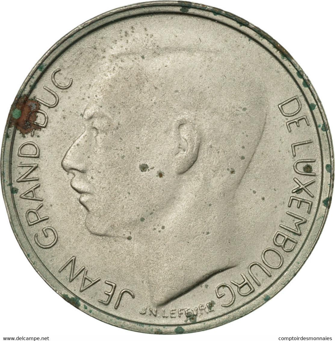 Monnaie, Luxembourg, Jean, Franc, 1977, TB, Copper-nickel, KM:55 - Luxembourg