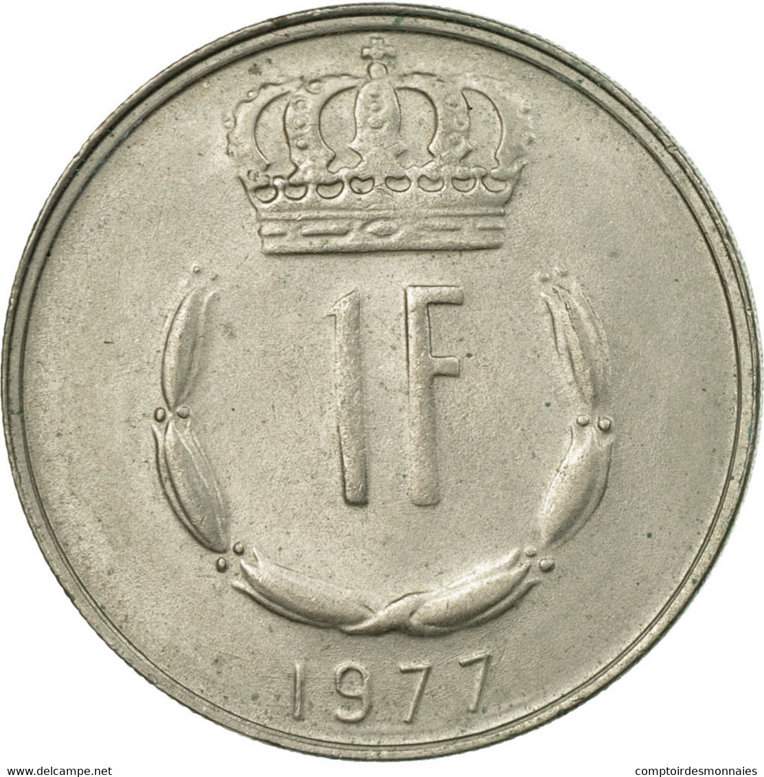 Monnaie, Luxembourg, Jean, Franc, 1977, TB, Copper-nickel, KM:55 - Luxembourg