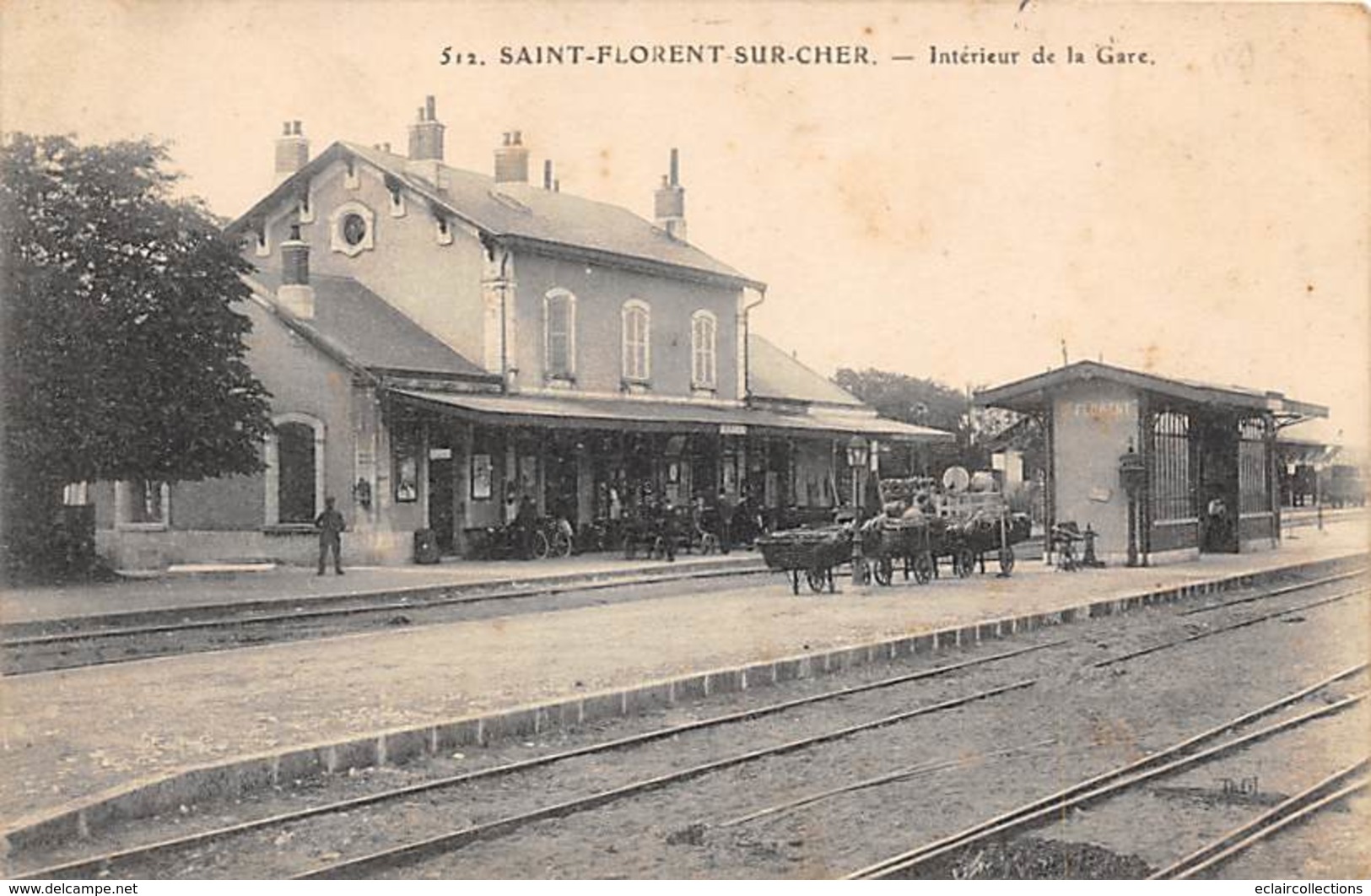 Saint Florent Sur Cher    18       Intérieur De La Gare    (voir Scan) - Saint-Florent-sur-Cher