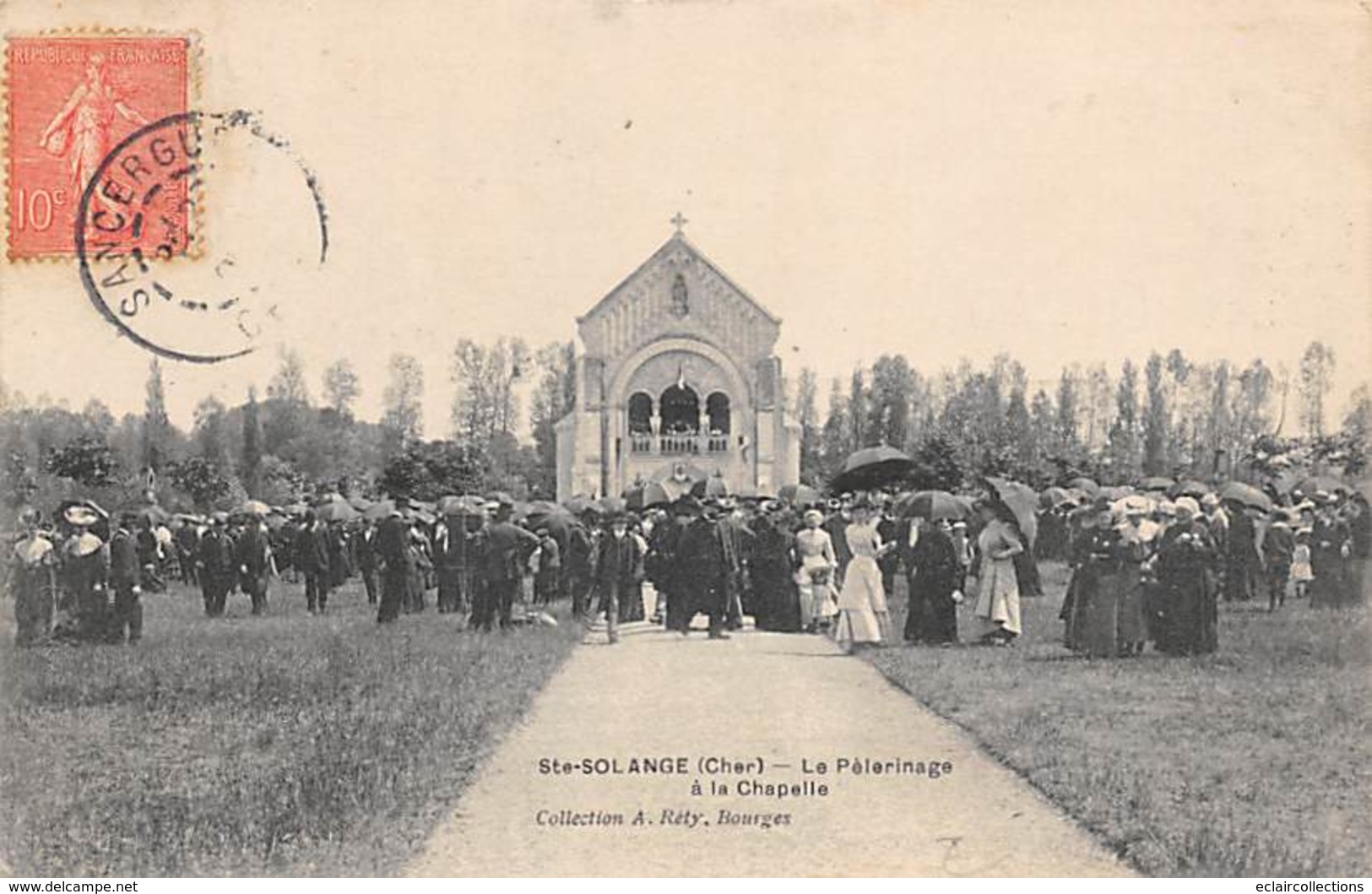 Sainte Solange   18       Le Pélérinage . A La Chapelle   (voir Scan) - Andere & Zonder Classificatie