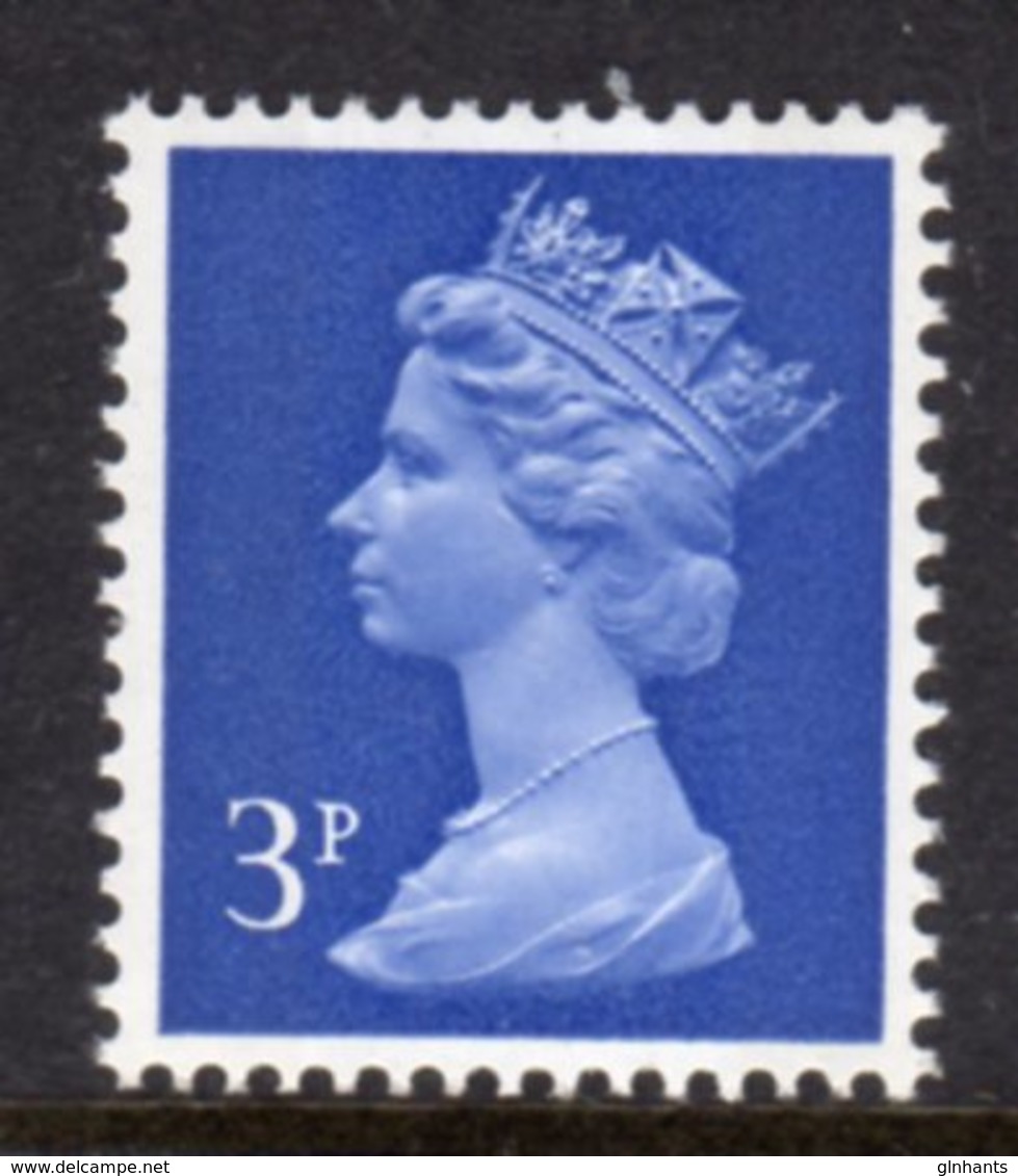 GREAT BRITAIN GB - 1971 MACHIN DEFINITIVE 3p STAMP FINE MNH ** SG X855 - Machins