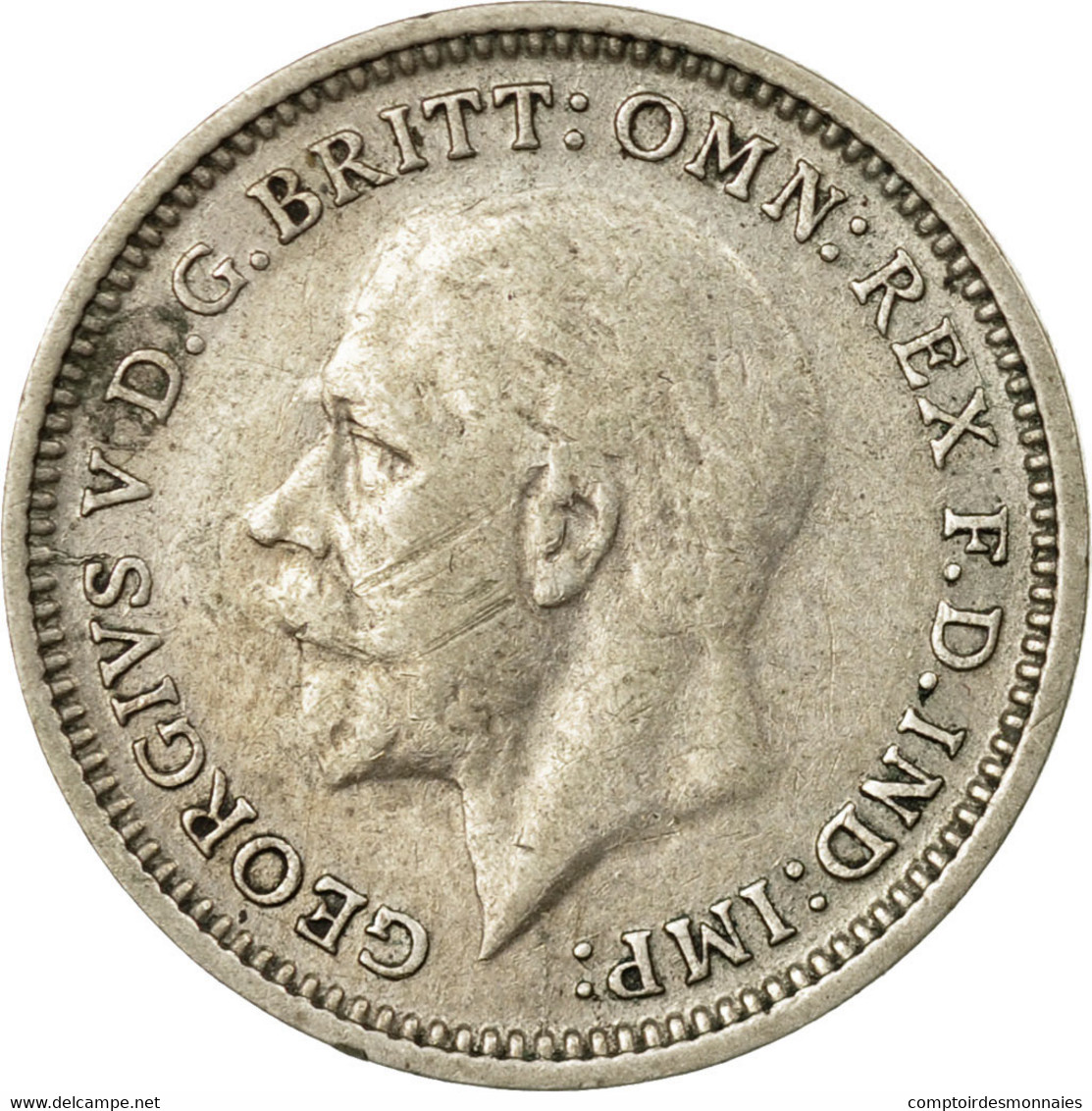 Monnaie, Grande-Bretagne, George V, 3 Pence, 1935, TTB, Argent, KM:831 - F. 3 Pence