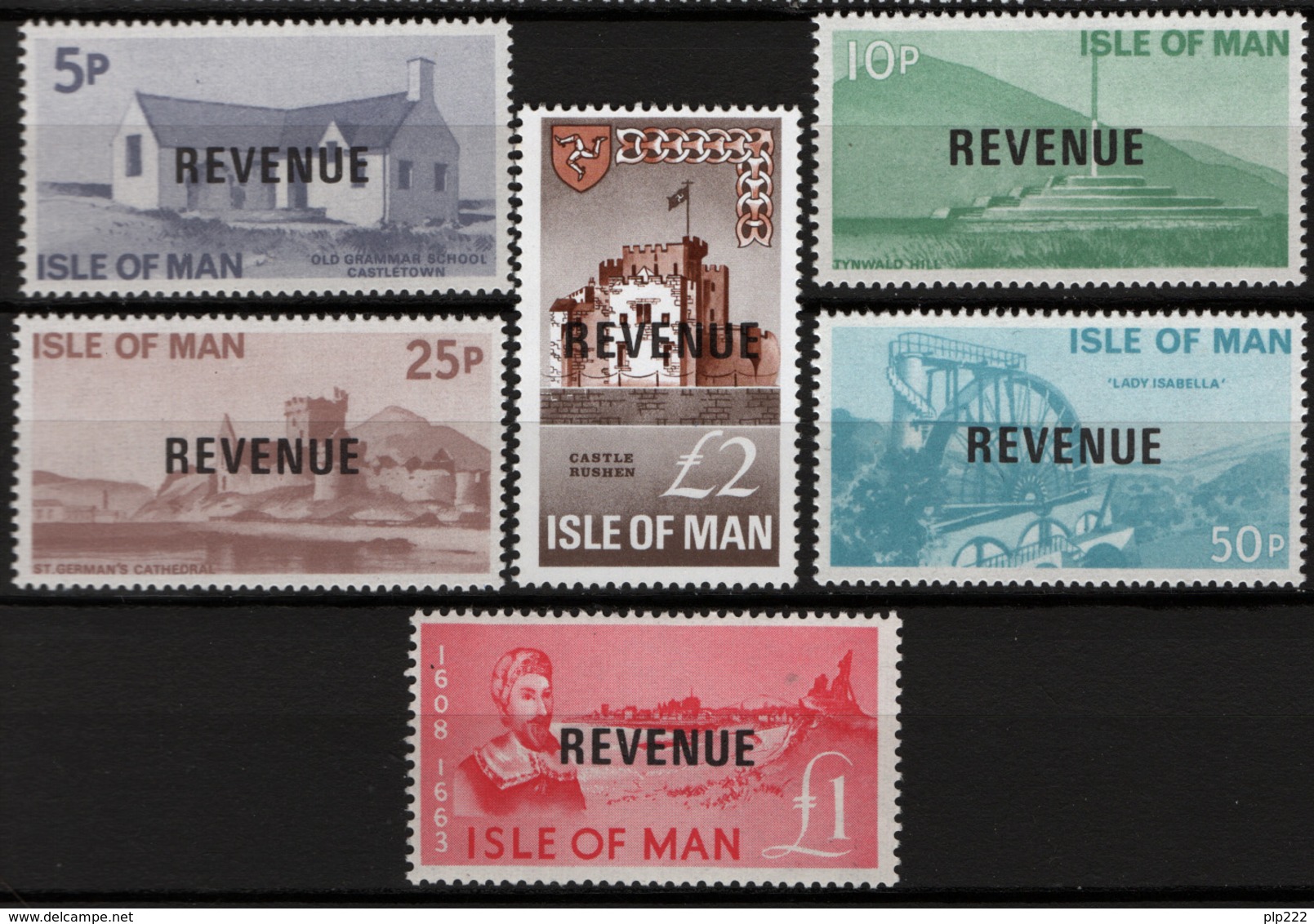 Man Fiscali Revenue II Serie **/MNH VF - Isola Di Man