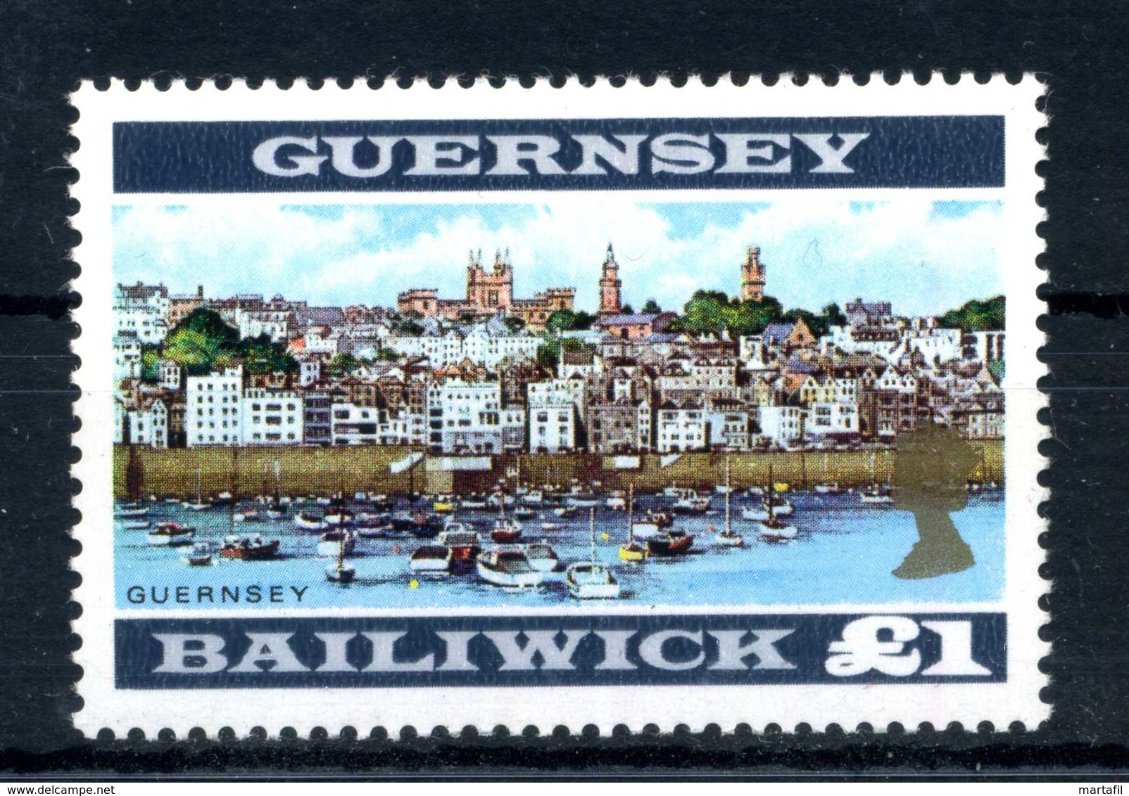 1969-70 GUERNSEY 1£ MNH - Guernsey