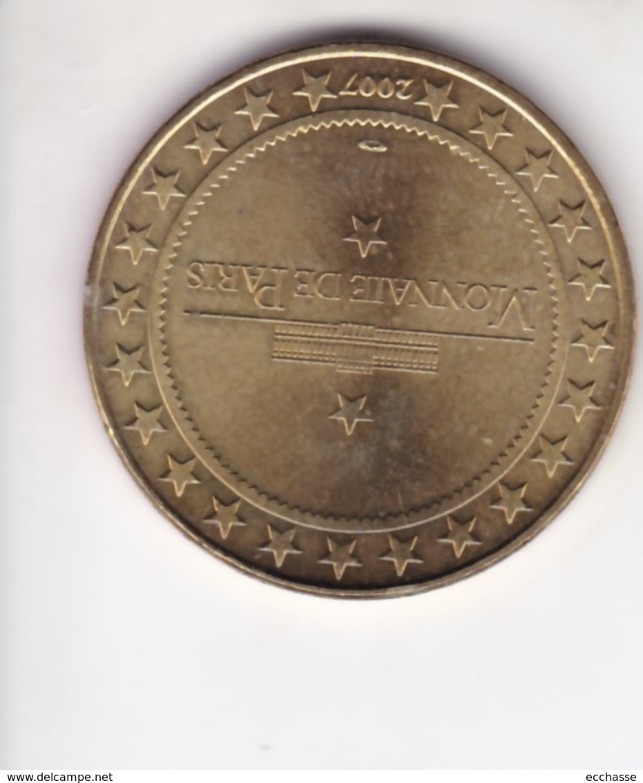 Jeton Médaille Monnaie De Paris MDp Vulcania Parc Européen Du Volcanisme 2007 - 2007