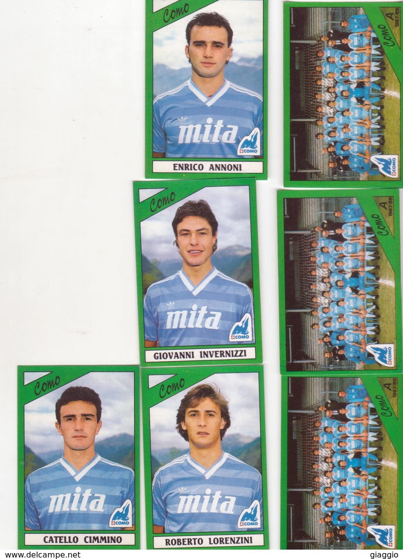 °°° FIGURINE CALCIATORI PANINI 1987/88 N.60- 61 -65 -70X3-72 °°° - Altri & Non Classificati