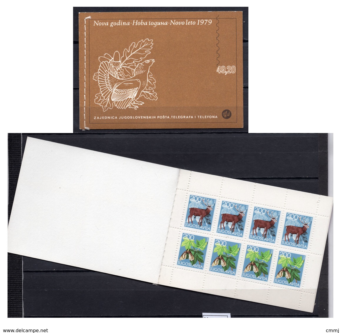 1979 -  JUGOSLAVIA - Catg.. Mi.  MH1/2 - NH - (CW1822.2) - Libretti