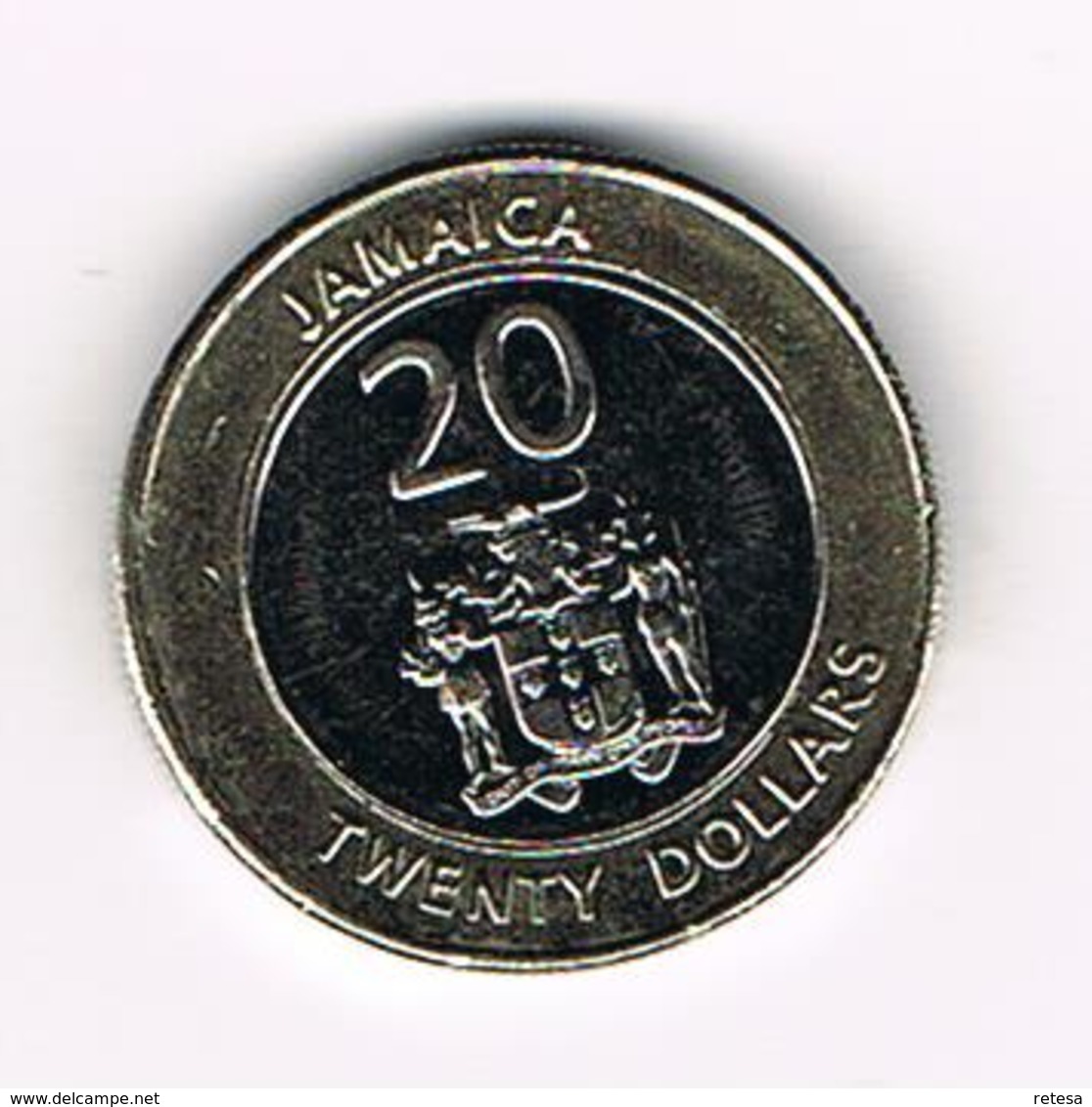 &  JAMAICA  20 DOLLARS  2008 - Jamaique